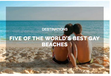 Five of the World's Best Gay Beaches