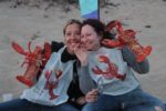 Ladies Love Lobster on the Beach