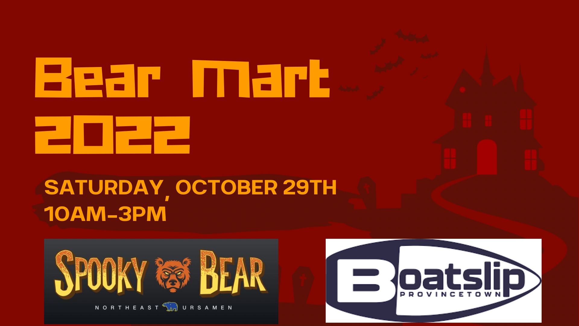 Bear Mart Spooky Bear Edition Provincetown Business Guild