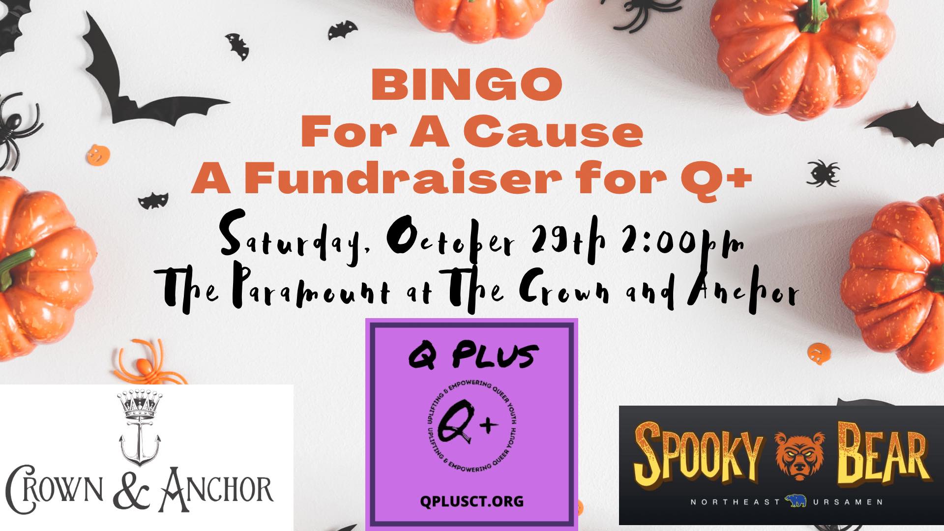 Spooky Bear Bingo Provincetown Business Guild