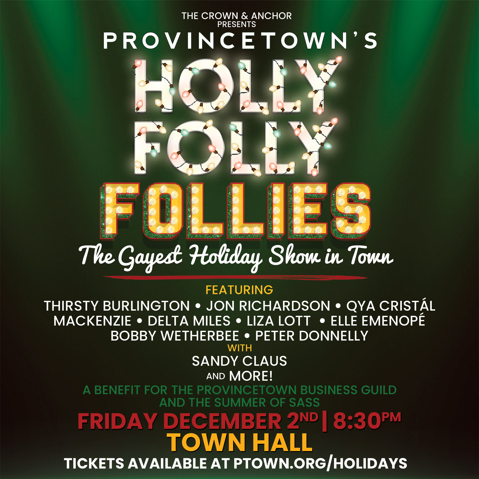 The Holly Folly Follies Presented by the Crown & Anchor – Provincetown ...