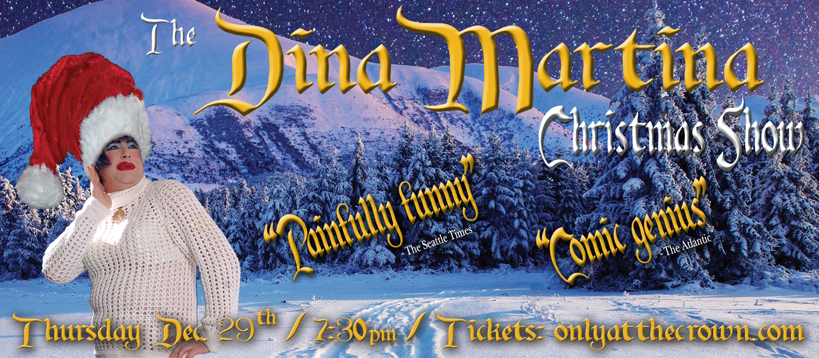 The Dina Martina Christmas Show Provincetown Business Guild