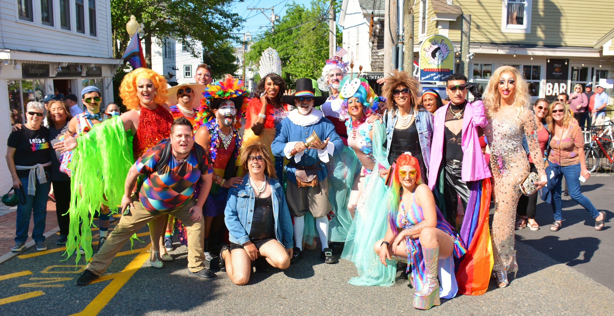 Pride Rally at Town Hall & ‘Sashay’ to Tea Provincetown Business Guild