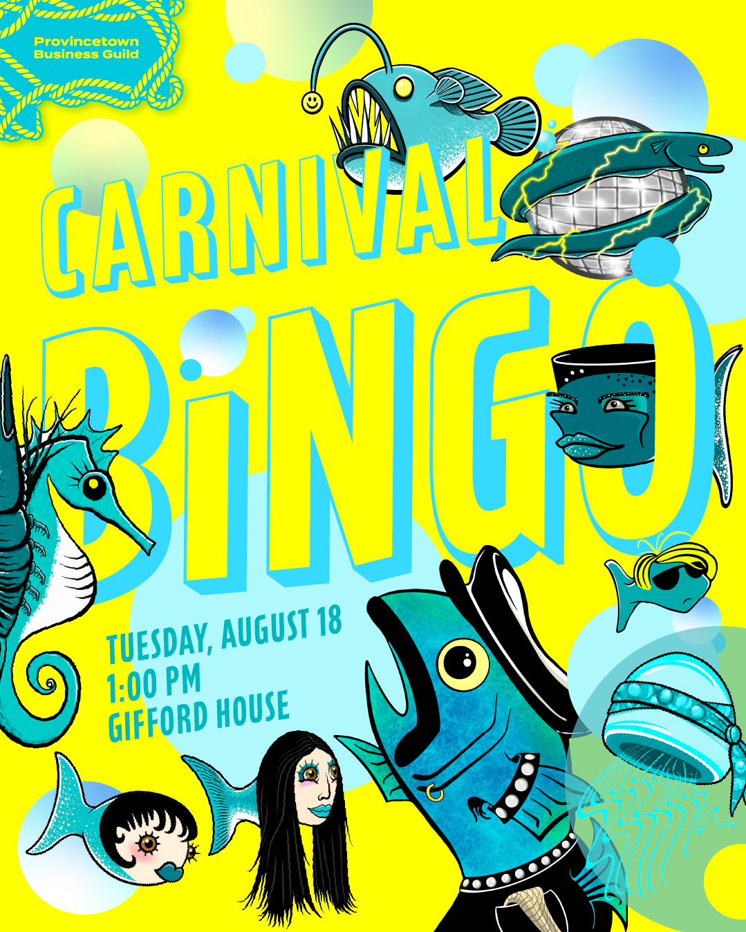 Carnival Bingo with Paige Turner