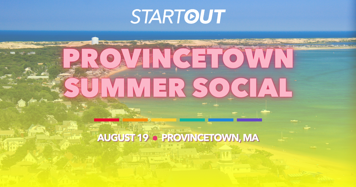 StartOut’s Provincetown Summer Social