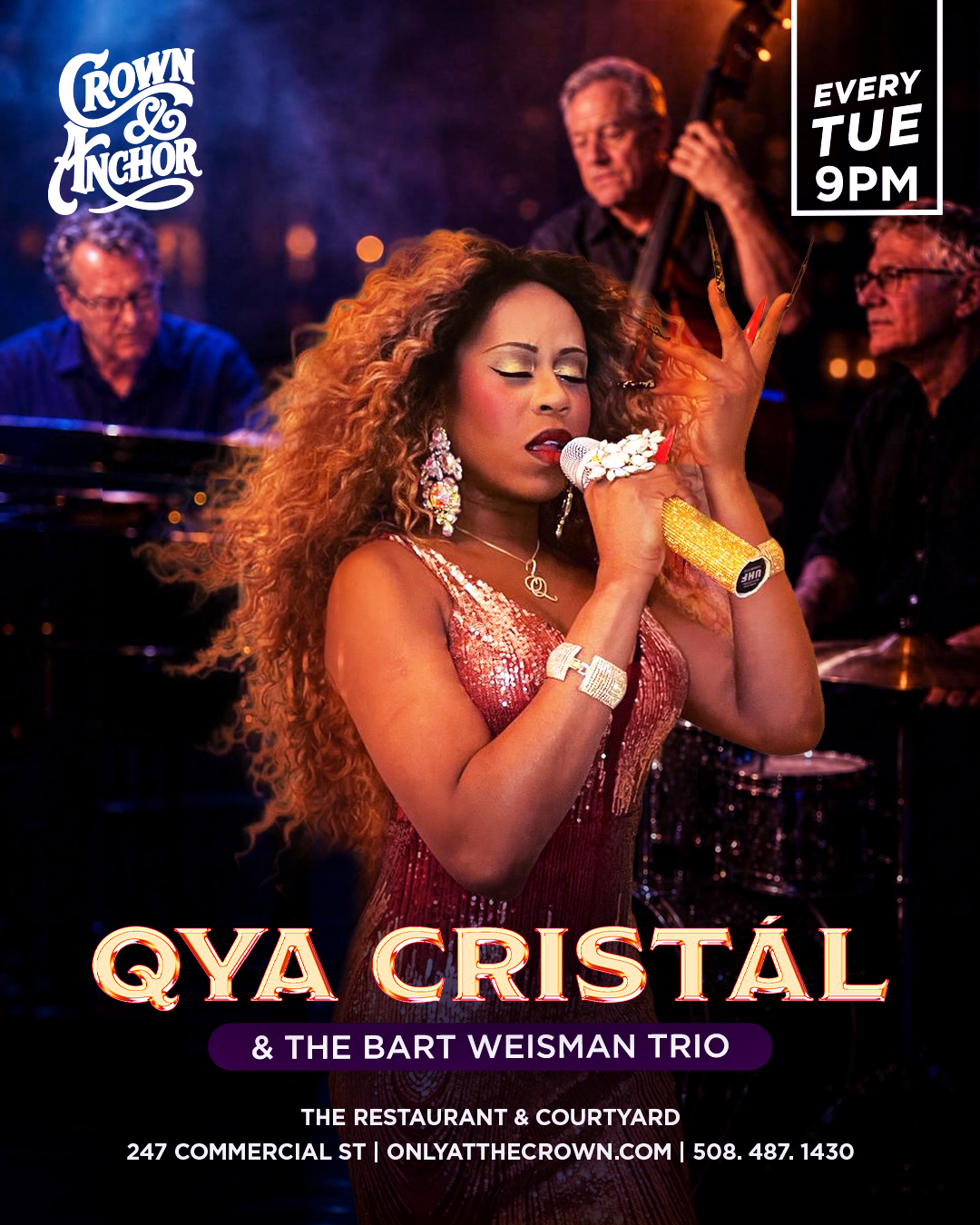 Qya Cristál & The Bart Weisman Trio