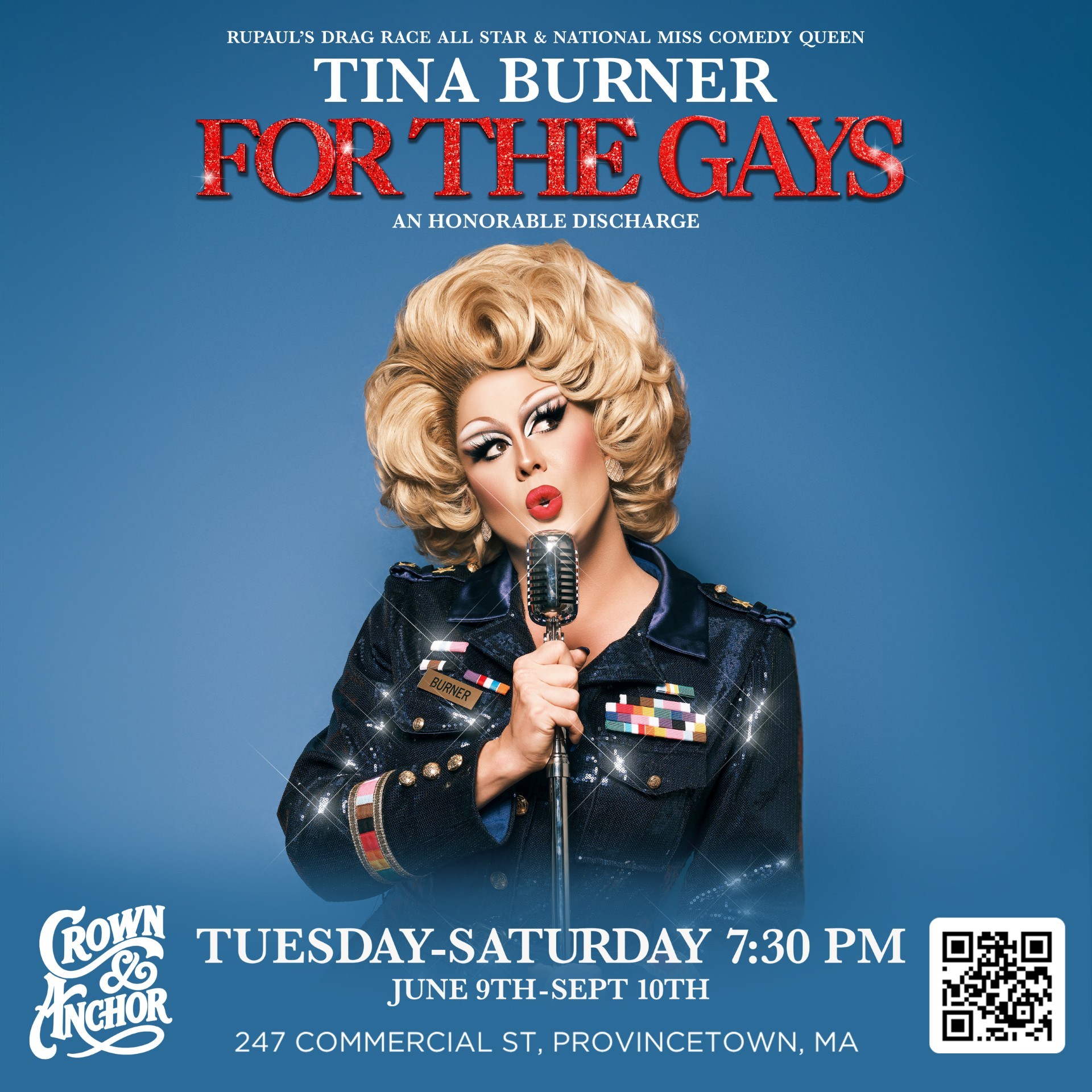 TINA BURNER – For The Gays